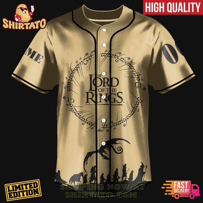 Limited Edition Lord Of The Rings Baseball Jersey - High Quality, Fast Delivery - Image 2