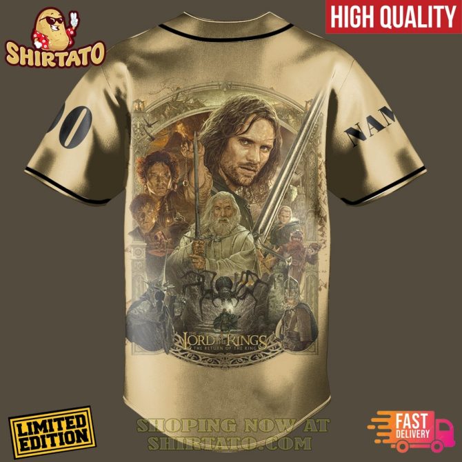 Limited Edition Lord Of The Rings Baseball Jersey - High Quality, Fast Delivery - Image 3