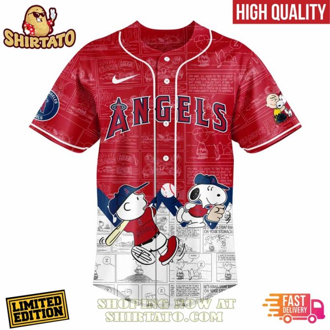 Limited Edition 75Th Anniversary Peanuts Angels Jersey – High Quality Fast Delivery - Image 2