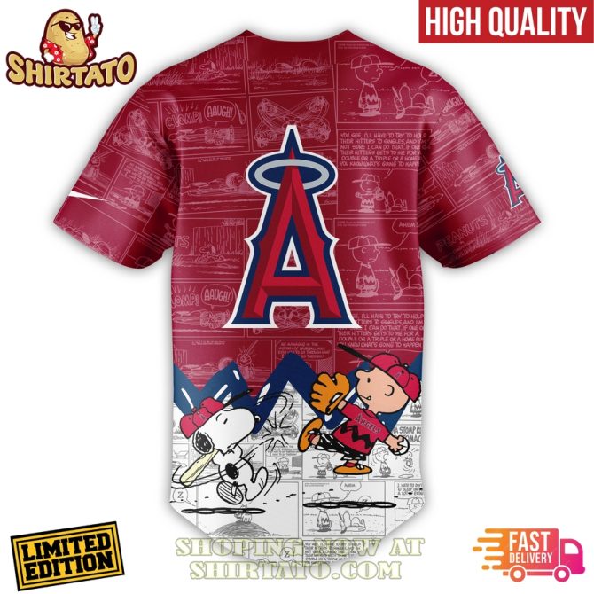 Limited Edition Peanuts Night Baseball Jersey – High Quality, Fast Delivery! - Image 3
