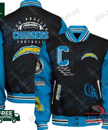 Official Los Angeles Chargers Varsity Jacket Express Delivery