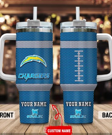 Custom Nfl Team Tumbler With Handle - Personalized Stanley Cup Design
