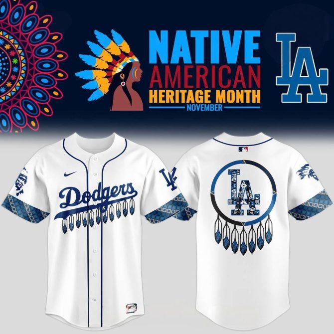 Celebrate Native American Heritage Month: Exclusive La Dodgers Jersey - Limited Edition