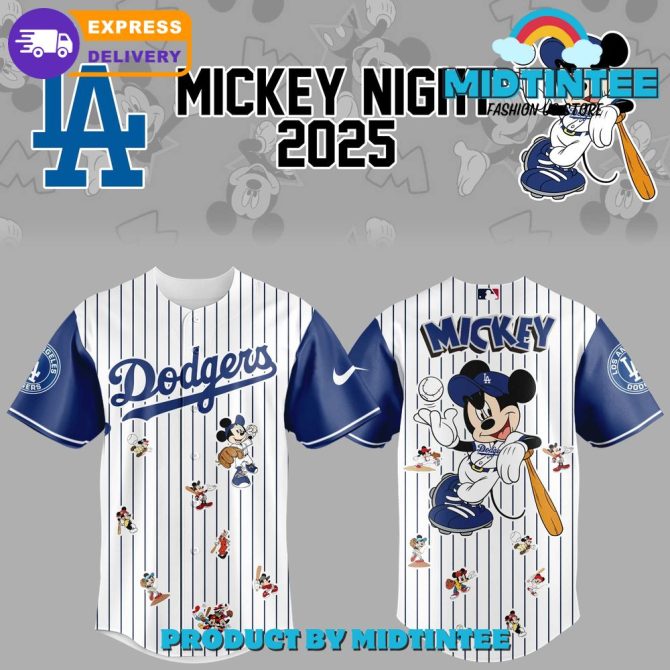 Exclusive Mickey Dodgers Jersey 2025 - Limited Edition Baseball Shirt Fast Shipping
