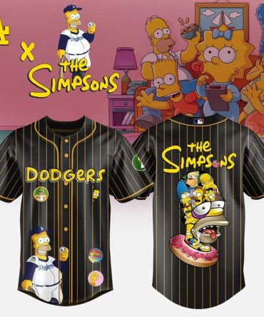 Exclusive La Dodgers X Simpsons Jersey – Limited Edition Fan Gear For Baseball Lovers