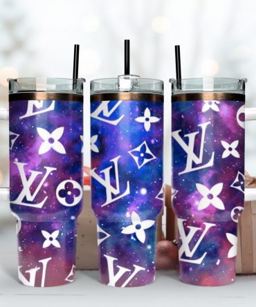 Louis Vuitton Stanley Cup, 40 Oz Tumbler With Handle, Stylish & Insulated For Hot/Cold Drinks - Perfect Gift