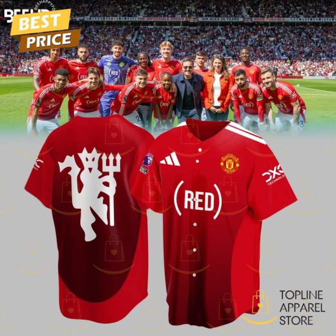 Limited Edition Red Soccer Jersey - Premium Quality, Perfect Gift For Fans - Shop Now At Topline Apparel!