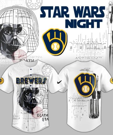 Star Wars Brewers Night Jersey: Exclusive Darth Vader Design – Perfect For Fans!