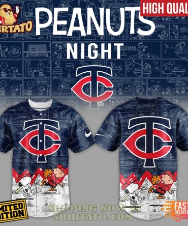 Limited Edition Peanuts Night Baseball Jersey - Fast Shipping, High Quality