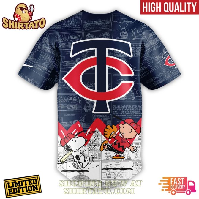 Limited Edition Peanuts Night Baseball Jersey - Fast Shipping, High Quality - Image 3