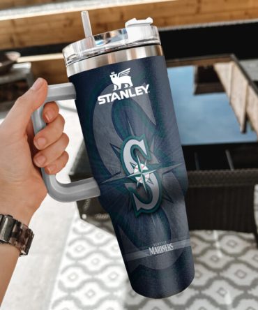 Stanley Adventure Quencher Travel Tumbler - Seattle Mariners Edition, 40Oz Insulated Mug With Handle