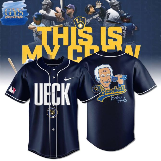 Limited Edition Milwaukee Baseball Jersey - Iconic Design, Perfect For Fans!