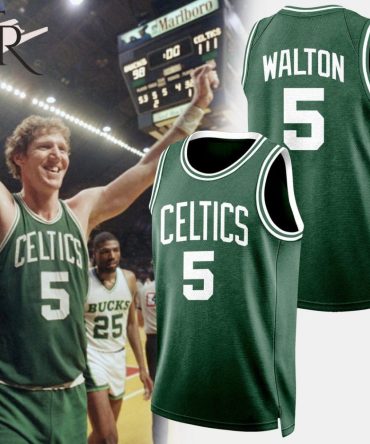 Authentic Celtics #5 Retro Jersey - Vintage Basketball Fan Gear