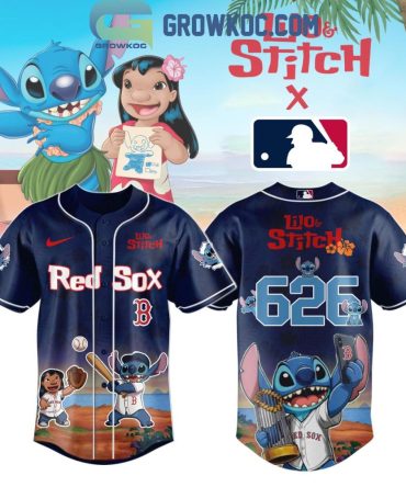 Exclusive Lilo & Stitch Red Sox Jersey – Limited Edition Mlb Fan Gear