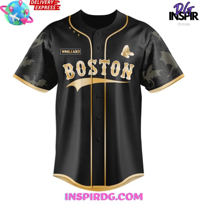 Custom Boston Baseball Jersey - Personalized Name & Number - Limited Edition Fan Gear - Image 2