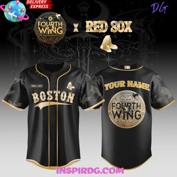 Custom Boston Baseball Jersey - Personalized Name & Number - Limited Edition Fan Gear