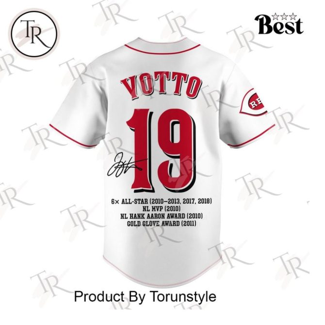 Legendary Joey Votto Jersey - Celebrate A Career Of Excellence! Limited Edition 2007-2024 - Image 3