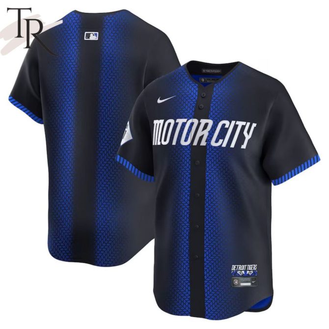 Motor City Tigers Baseball Jersey - Stylish Fan Apparel For Game Day