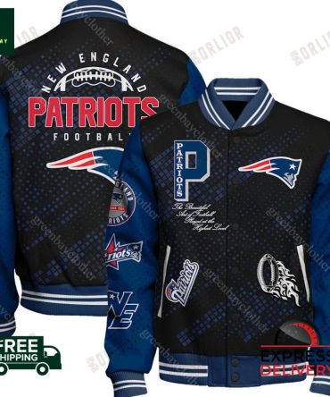 New England Patriots Varsity Jacket  UnisexExpress Delivery