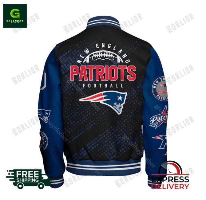 New England Patriots Varsity Jacket  UnisexExpress Delivery - Image 3