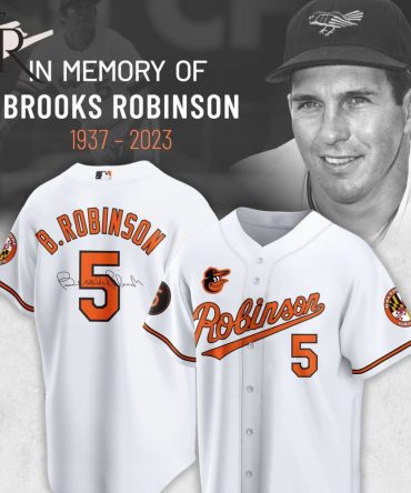 Limited Edition Brooks Robinson Commemorative Jersey - Honor A Legend Today!