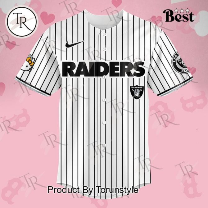 Hello Kitty Raiders Jersey - Cute Nfl Fan Gear For Kids & Adults - Image 2