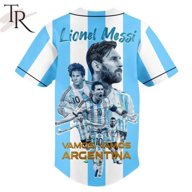 Argentina Soccer Jersey - Iconic Blue & White Design - Perfect For Fans! - Image 3