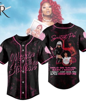Exclusive Megan Thee Stallion Baseball Jersey - Sweetest Pie Design, Trendy & Stylish!
