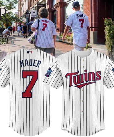 Authentic Twins Baseball Jersey - Mauer #7 - Limited Edition Fan Gear!