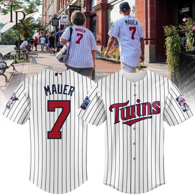 Authentic Twins Baseball Jersey - Mauer #7 - Limited Edition Fan Gear!
