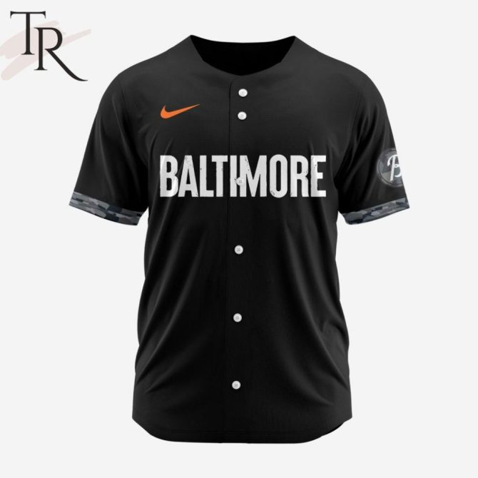 Stylish Baltimore Baseball Jersey - Premium Black Edition For Fans
