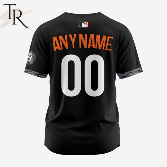 Stylish Baltimore Baseball Jersey - Premium Black Edition For Fans - Image 2