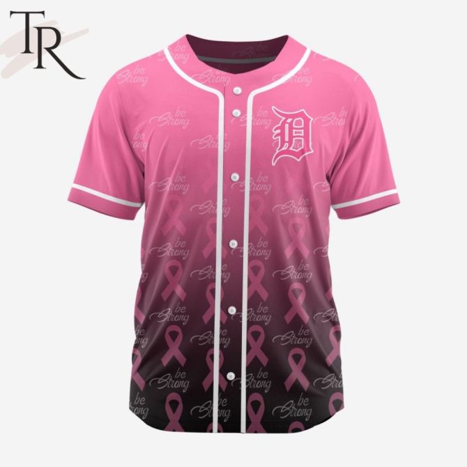 Pink Ribbon Breast Cancer Awareness Jersey - Support & Style For A Cause