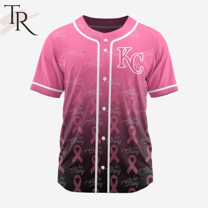 Support Breast Cancer Awareness: Pink Ribbon Baseball Jersey - Stylish & Meaningful Apparel