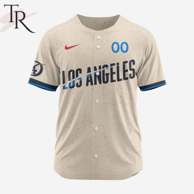 Stylish Los Angeles Baseball Jersey - Customizable Team Shirt For Fans & Players