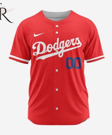 Limited Edition Red Dodgers Jersey - Authentic Baseball Fan Gear