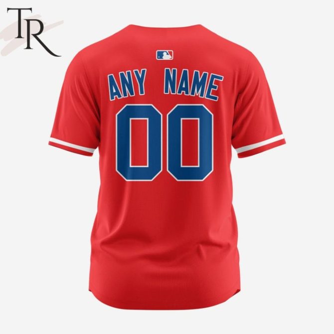 Limited Edition Red Dodgers Jersey - Authentic Baseball Fan Gear - Image 2