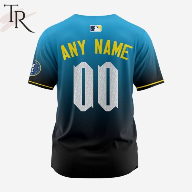 Stylish Philly Baseball Jersey - Blue & Black Gradient, Comfortable Fit, Unisex Design, Perfect Gift For Fans - Limited Edition - Image 2