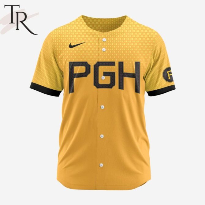 Stylish Pgh Gold Baseball Jersey - Premium Quality, Unisex, Perfect Fit, Limited Edition