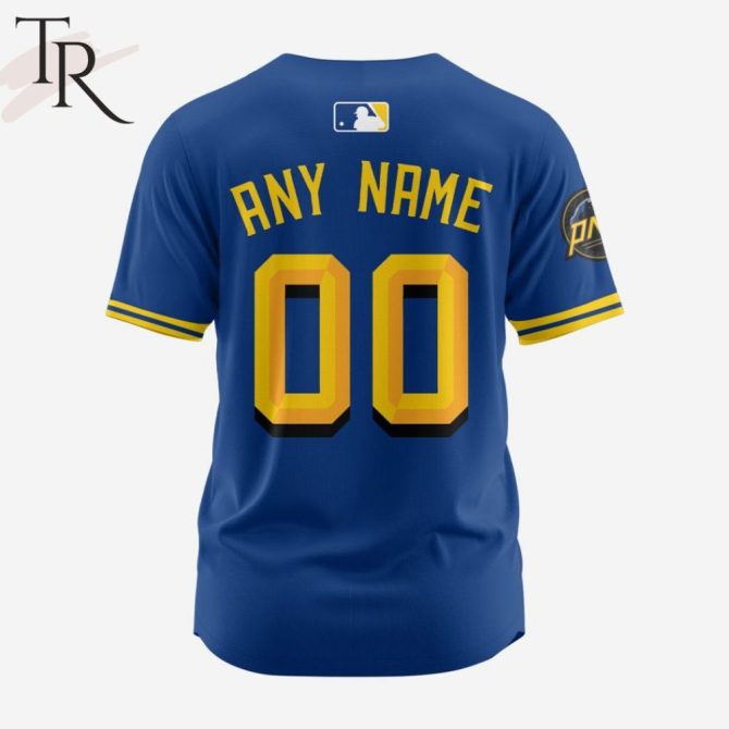 Seattle Blue Baseball Jersey – Premium Athletic Wear For Fans & Players - Image 2