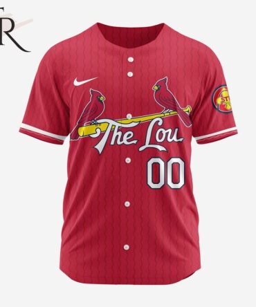 Stylish Red Cardinals Baseball Jersey - Customizable Sportswear For Fans