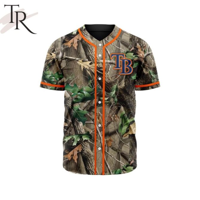 Camouflage Baseball Jersey - Short Sleeve, Button-Up, Outdoor Sports Tee