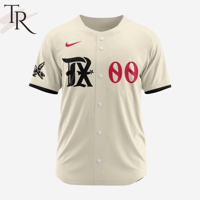 Stylish Beige Baseball Jersey With Custom Graphics - Perfect Gift For Sports Fans
