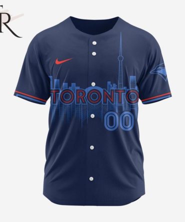 Toronto Skyline Baseball Jersey - Stylish Fan Gear, Customizable Team Apparel