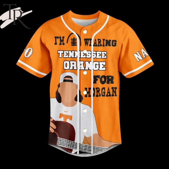 Custom Tennessee Orange Jersey - Personalized Name & Number - Perfect For Fans! - Image 2