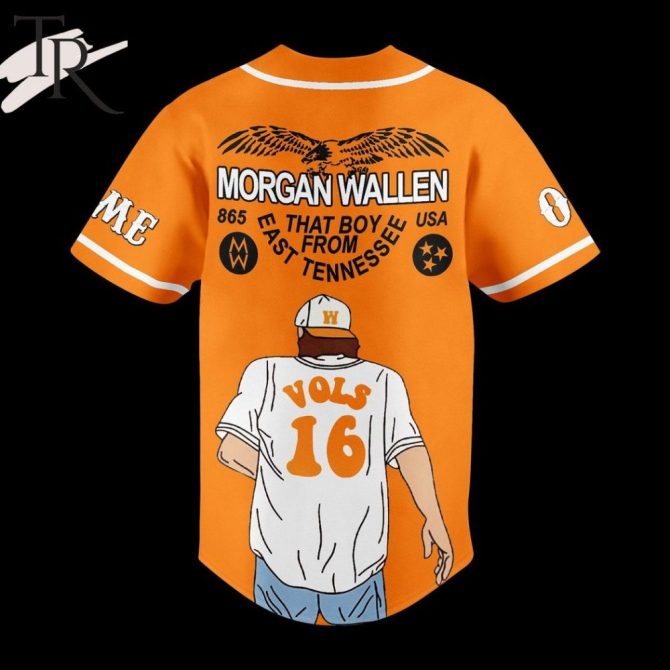 Custom Tennessee Orange Jersey - Personalized Name & Number - Perfect For Fans! - Image 3