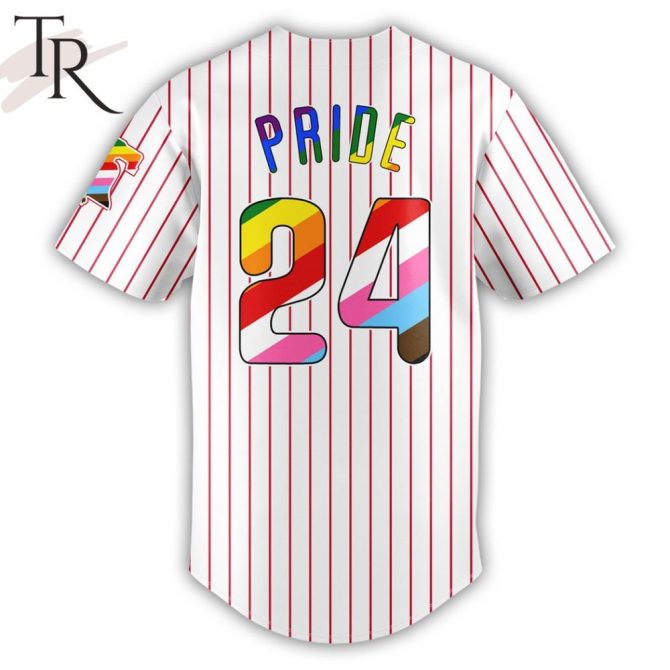 Limited Edition Phillies Pride Jersey – Celebrate In Style With Bold Colors! - Image 3