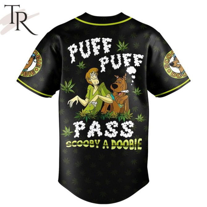 Trendy Scooby Doo Puff Pass Baseball Jersey - Fun & Stylish Gift! - Image 4