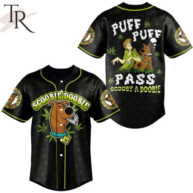 Trendy Scooby Doo Puff Pass Baseball Jersey - Fun & Stylish Gift! - Image 2