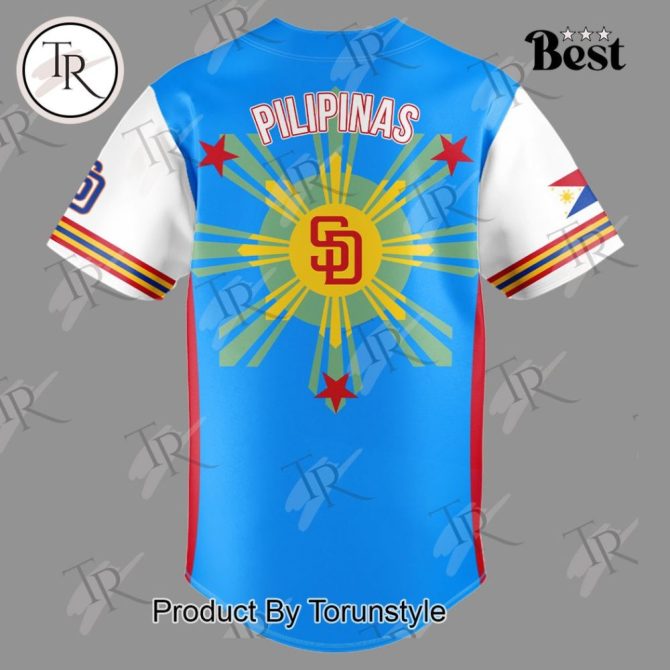 Custom Padres Heritage Jersey – Celebrate Filipino Pride With Exclusive Design! - Image 3